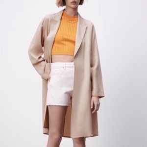 Zara Flowy Trench Coat